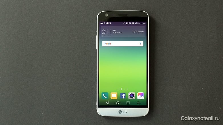 В смартфоне LG G5 интерфейс LG UX дополняет новейшую версию Android 6.0.1 Marshmallow