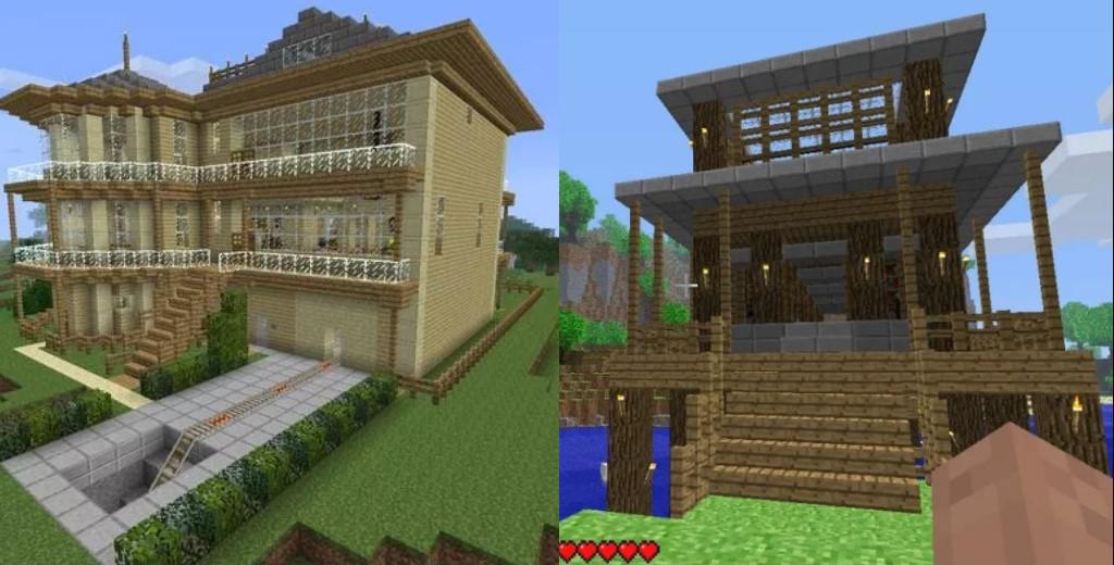 Лучшие дома в Minecraft